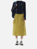 Bold Utility Midi Skirt — Skirt