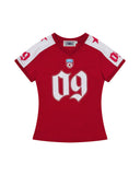 V-Neck Varsity Graphic Tee