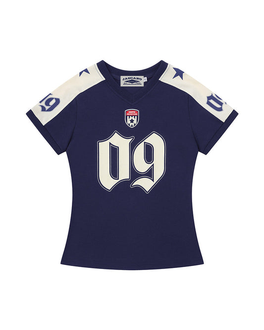 V-Neck Varsity Graphic Tee
