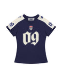 V-Neck Varsity Graphic Tee