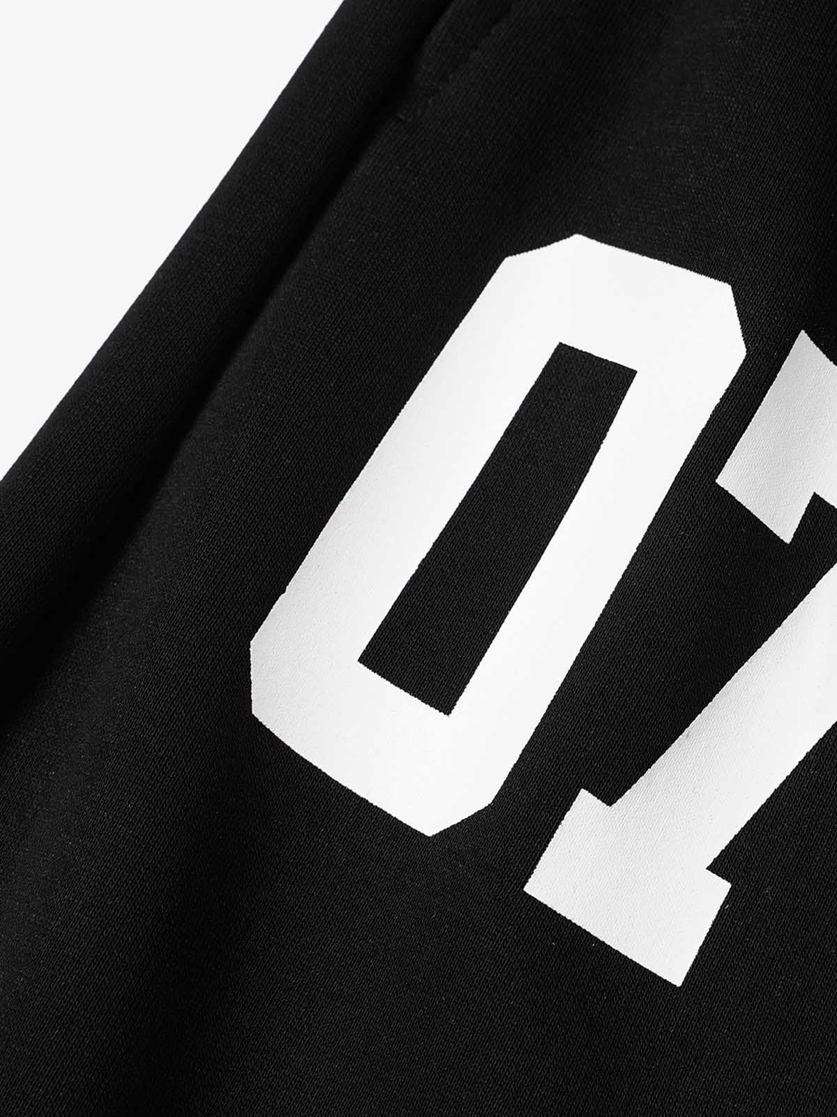 Streetwear Side Striped Baggy Sweatpants; Black / M, Black / L, Black / XL, Black / 2XL