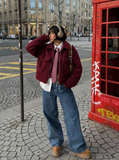Fleece Turn-down Collar Jacket