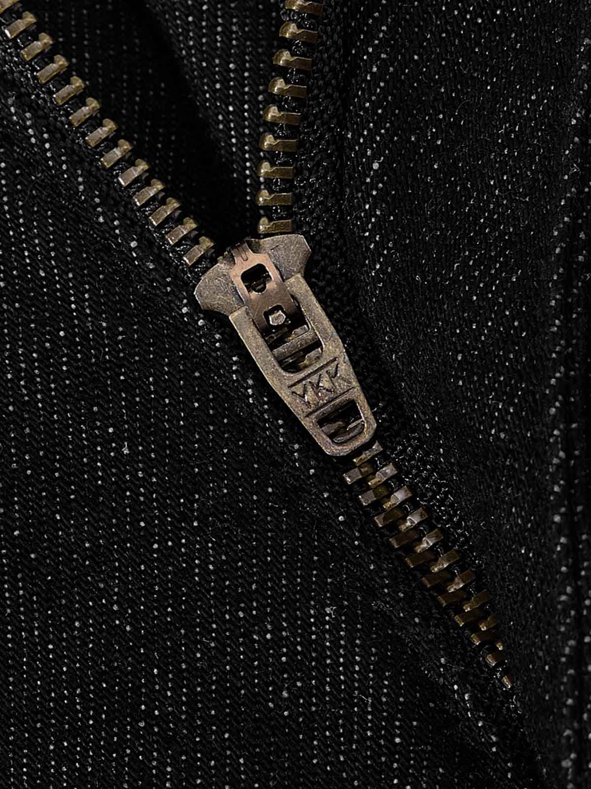 Vintage Eyelet Chain Baggy Jeans; Black / S, Black / M, Black / L, Black / XL, Black / 2XL