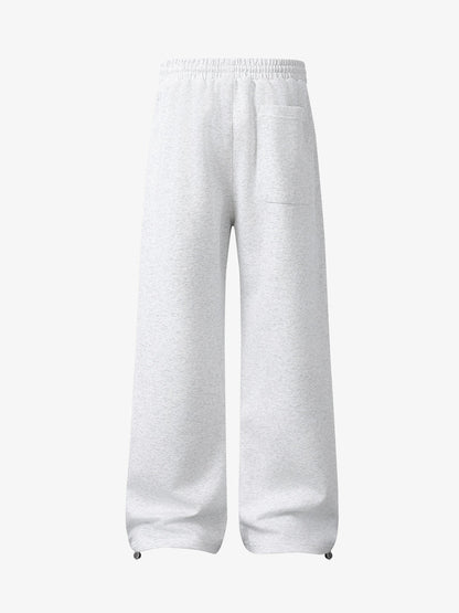 Crest & Sword Graphic Side Stripe Sweatpants; Flower Ash / L, Flower Ash / XL, Flower Ash / 2XL