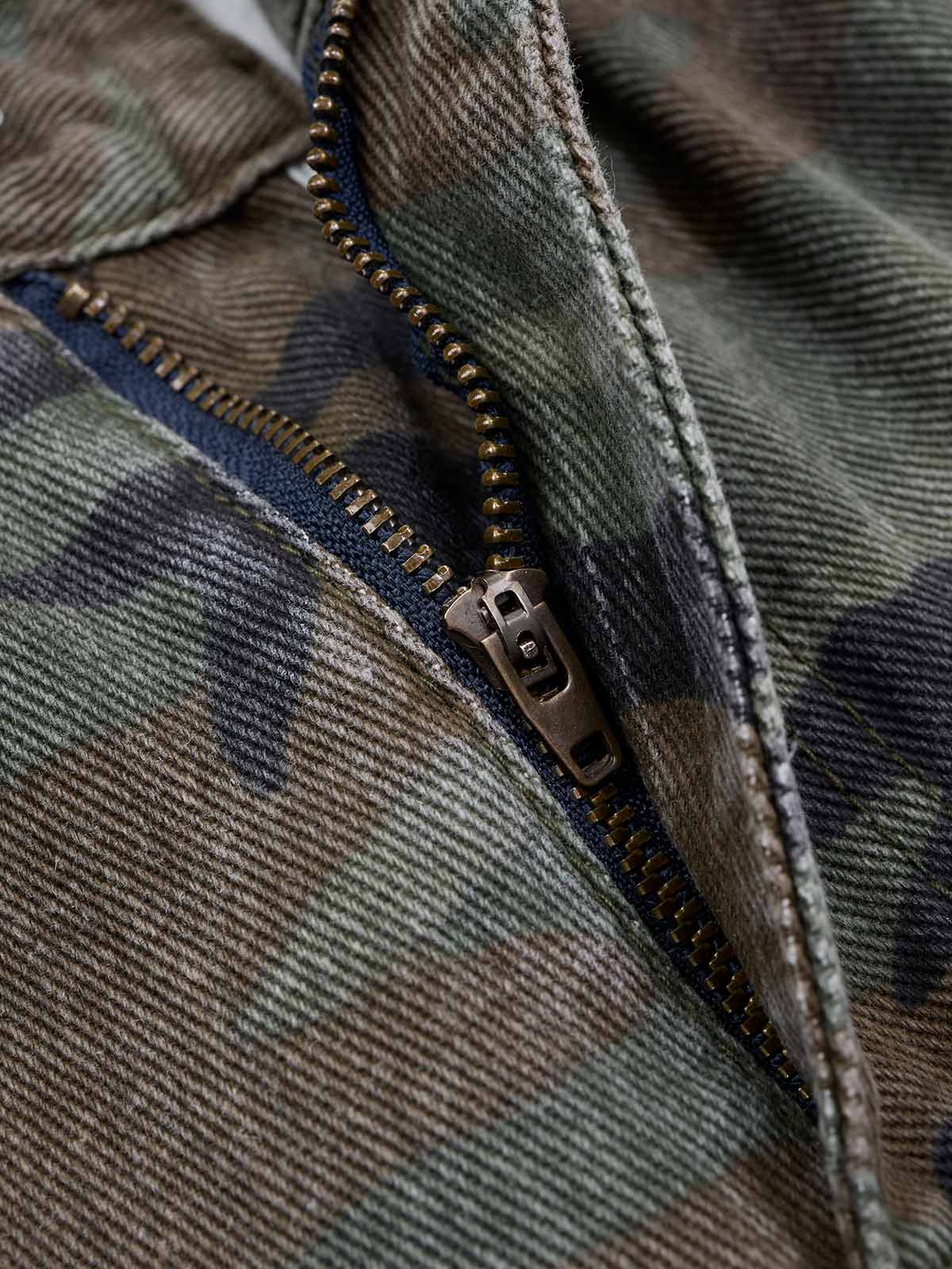 Camo Beaded Cargo Pants; Forest Camouflage / M, Forest Camouflage / L, Forest Camouflage / XL