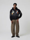 Faded Graphic Oversized Hoodie