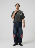 Bold Double Snake Print T-Shirt