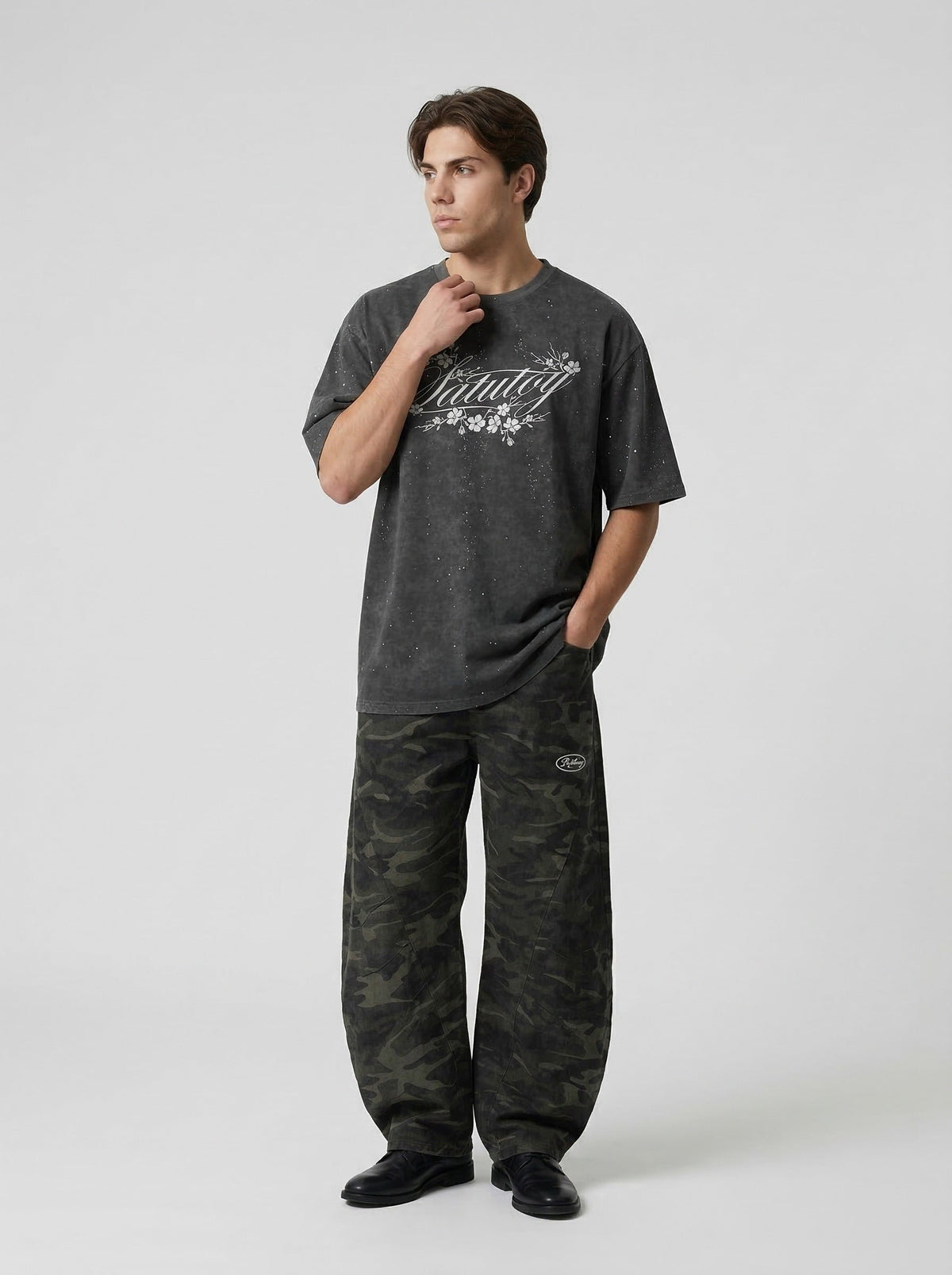 Statutoy Floral Oversized T-Shirt