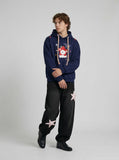Loose-Fitting Balloon Sweatpants