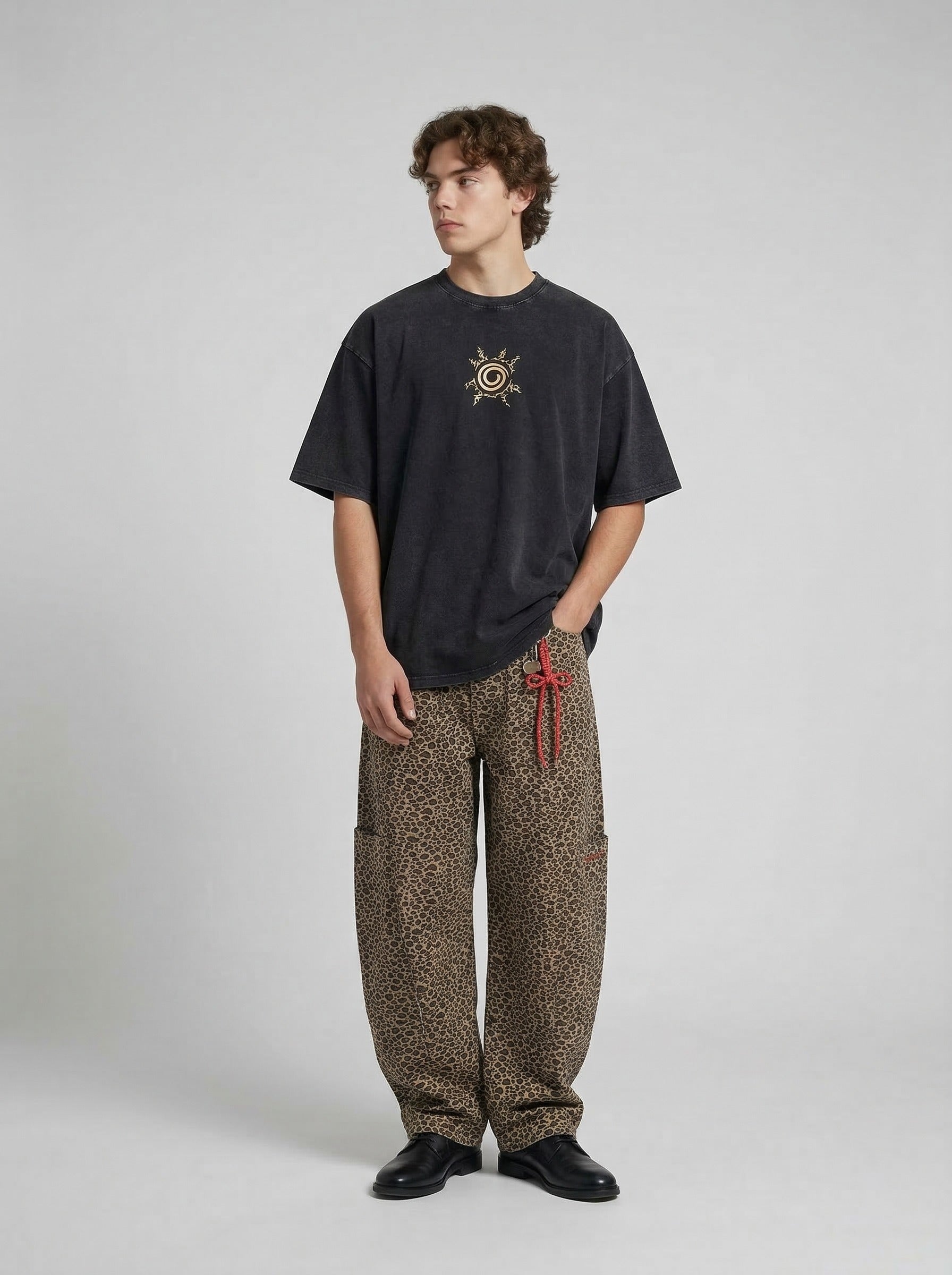 Vintage Kyuubi Graphic Oversized T-Shirt