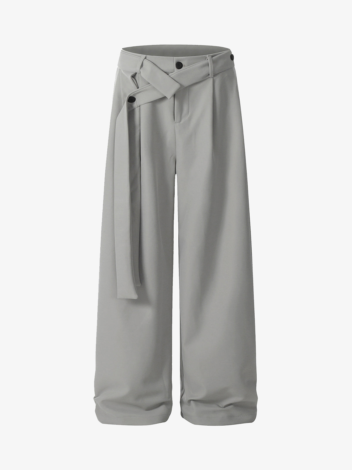 Pleated Belted Machete Track Pants 