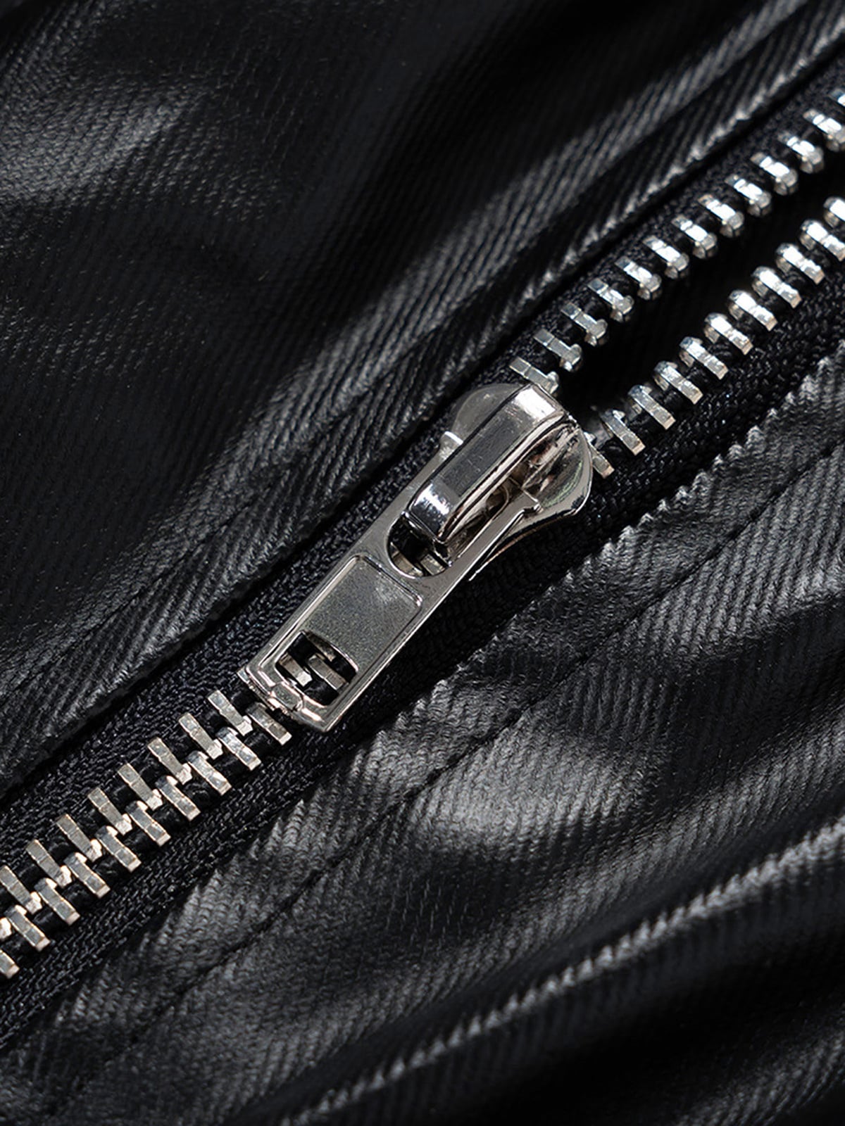 RO-style multi-pocket matte coated overalls - 2094; Black / M, Black / L, Black / XL, Black / 2XL