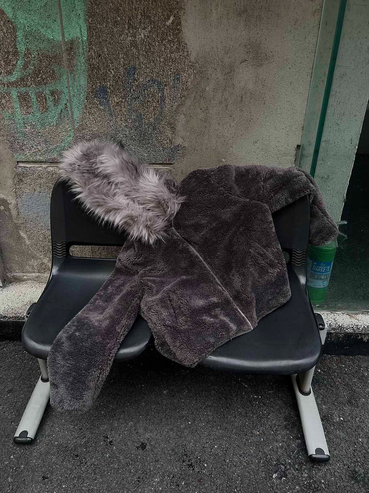 Thesupermade Fur Hooded Quilted Sherpa Jacket - 2304; Coffee / S, Coffee / M, Coffee / L, Coffee / XL, Coffee / 2XL