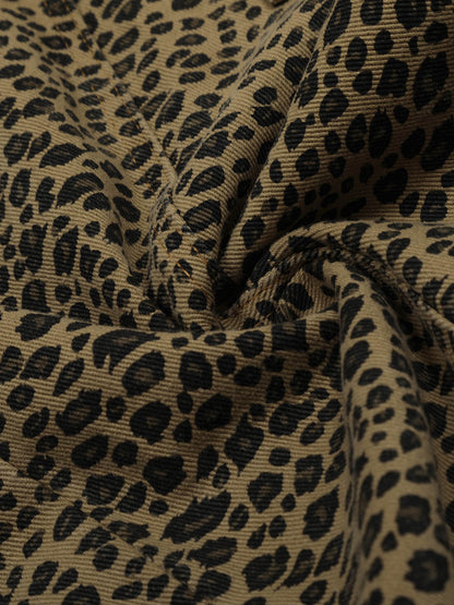 Cheetah Print Barrel Pants - 2416; Leopard / S, Leopard / M, Leopard / L, Leopard / XL, Leopard / 2XL