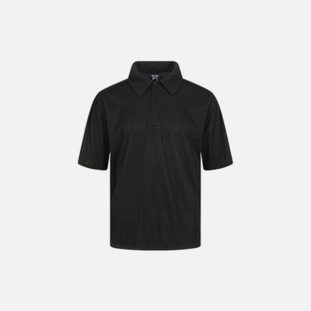 Solid Color European Polo T-Shirt