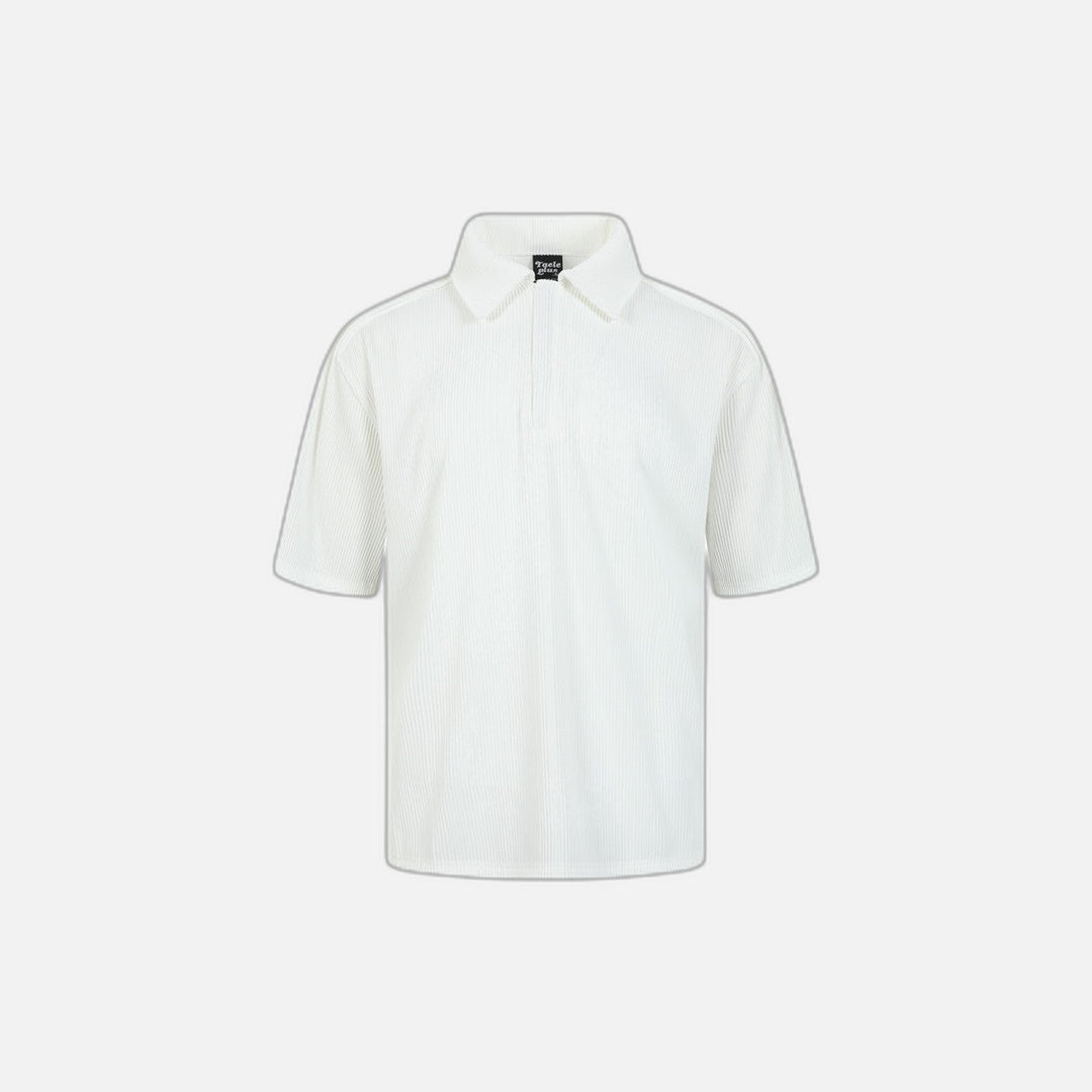 Solid Color European Polo T-Shirt