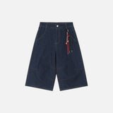 American Style Wide Leg Denim Pants