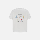 American Style Loose Fit Crewneck T-Shirt