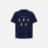 American Style Loose Fit Crewneck T-Shirt