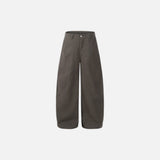 American Wide Leg Deconstructed Split Pants