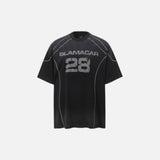 Unique Spray Dyed Dirty T-Shirt