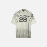 Unique Spray Dyed Dirty T-Shirt