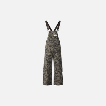 Trendy American Retro Camouflage Pants