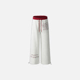 Vibrant Color Matching Loose Wide-Leg Pants