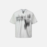 American Style Loose Casual V-Neck T-Shirt