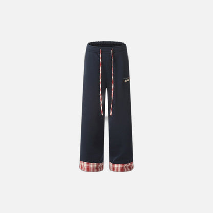 Trendy American Style Contrast Stitching Pants