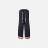 Trendy American Style Contrast Stitching Pants
