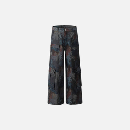Industrial Heavy-Duty Camo Work Pants