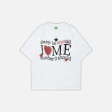American Style Love Letter Print T-Shirt