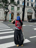 GROWING Graphic Oversized Jersey T-Shirt