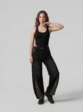 Metal Studded Camouflage Tank Top