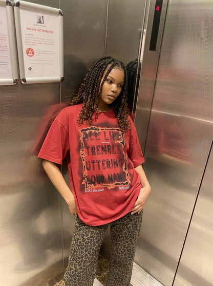 All Lips Tremble Graphic T-Shirt
