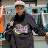 Embroidery Bats Hoodie
