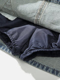 Bow Denim Micro Mini Skirt