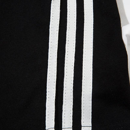 Loose Side-striped T-shirt