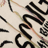 "Smile" Letter Print Loose Knitted Sweater