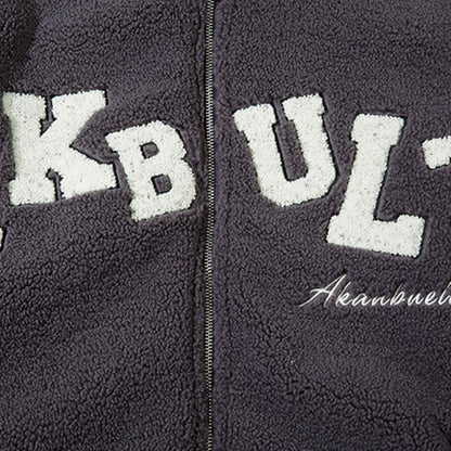 Winter Fleece Zip-up Hoodie