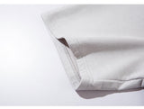Loose Side Zipper T-shirt
