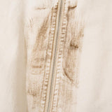 Loose Patchwork Zip-up Jacket