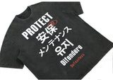Loose Chinese Printed T-shirt
