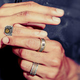Retro Egypt Eye Of Horus Silver Ring