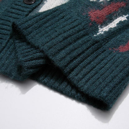 Vintage Loose Gradient Dyed Sweater