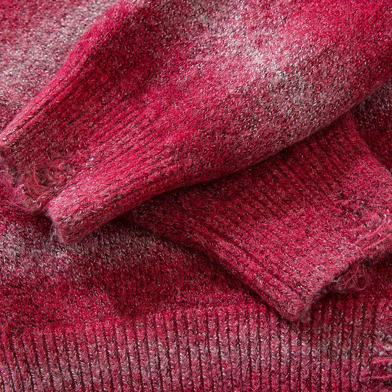 Casual Long Sleeve Stripped Sweater