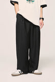Loose Contrast Color Pants