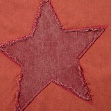 Star Embroidery Loose Sweatshirt