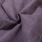 Purple Multi-pocket Denim Jeans